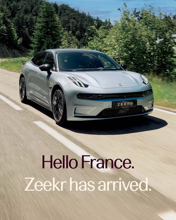 ZEEKR Enters the French Market